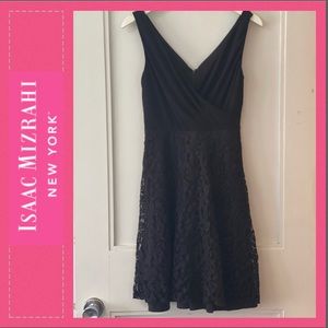 LBD Black Lace Tank Dress